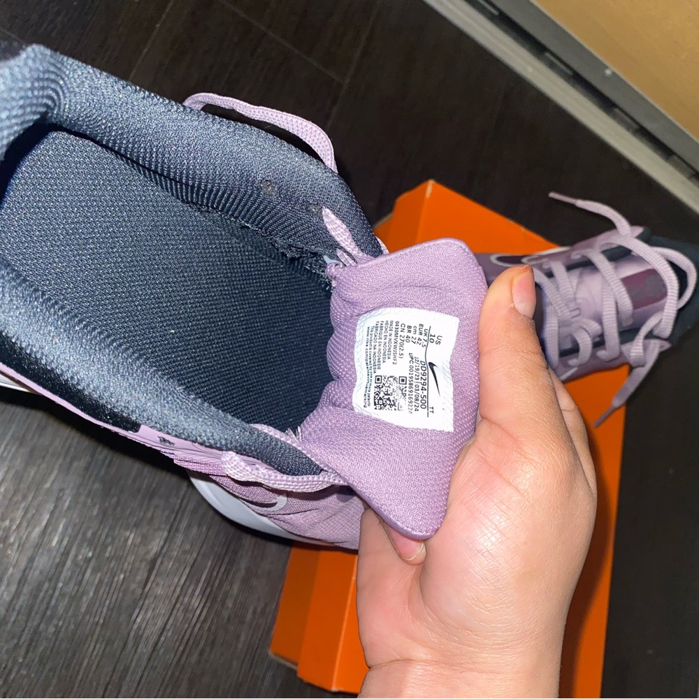 Purple Athletic Sneakers
